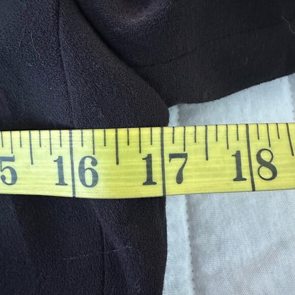 H&M Womens Jacket Chain Embeliished Shoulder Open Front Evening Party Goth | 4 - Picture 9 of 12